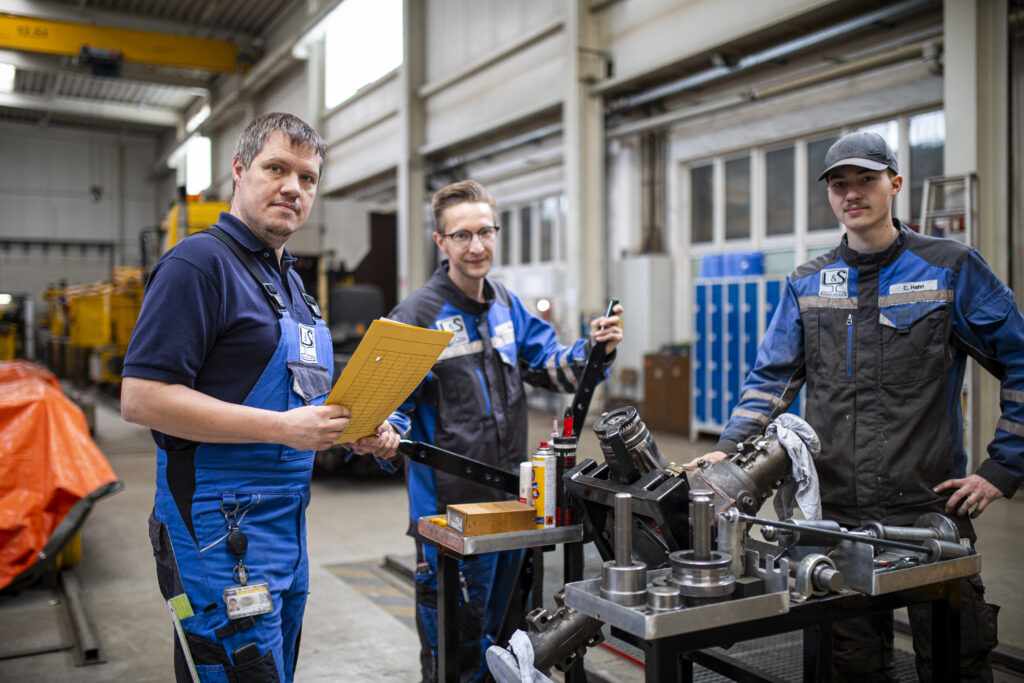 Production at the L&S workshop